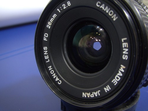 Canon 28mm wide angle - canon, fd