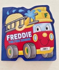 Freddie the fire engine board - the,