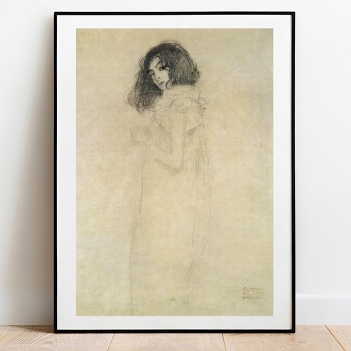 Gustav klimt print - -, portrait