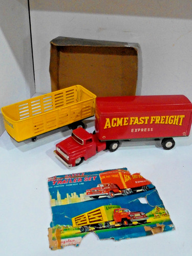 Van and cattle trailer - van, set-