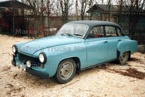 Truck photo wartburg - truck, blue