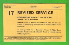 Sheffield Transport Bus