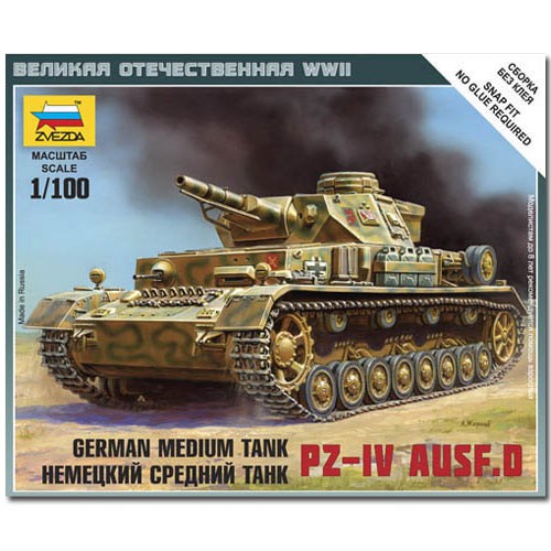 Zvezda 6151 ausf - iv, ausf.d
