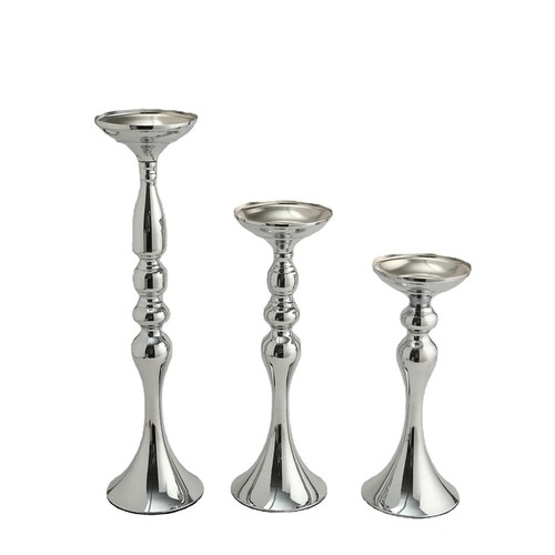 Wedding flowers vases metal - flowers,