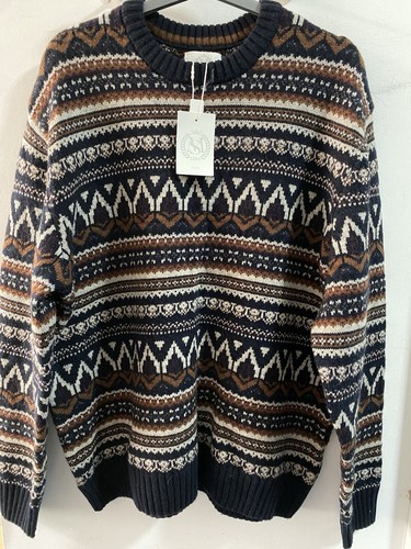 Mens lambswool blend - &,