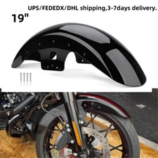 Gloss Black Front Fender 19"