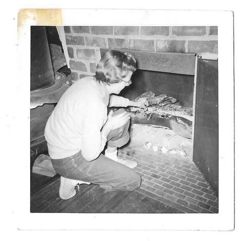 Vtg found photo snapshot - vtg, b&w