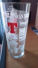 Tennents Special Edition "Belfast" Northern Ireland Series Pint Glass.