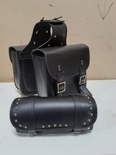 leather side panniers