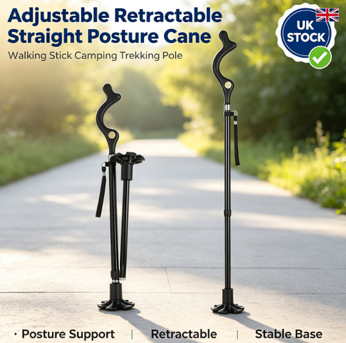 Adjustable folding walking - adjustable,