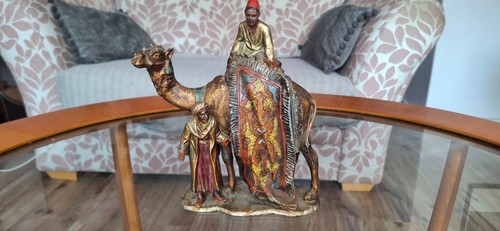 Vintage spelter cold painted