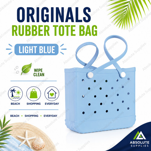 Originals rubber tote bag wipe - bag,