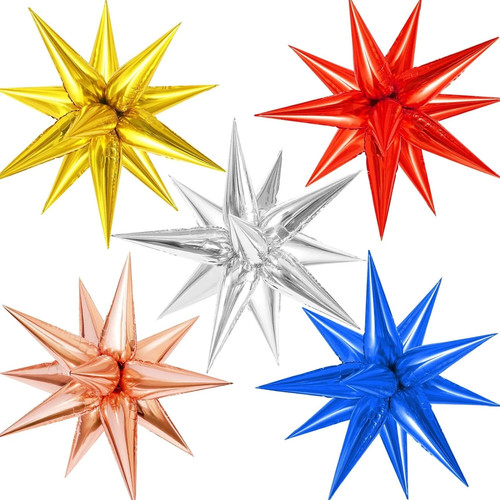Star burst foil big - burst, 22"