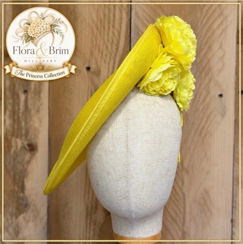 Yellow floral hatinator - yellow,