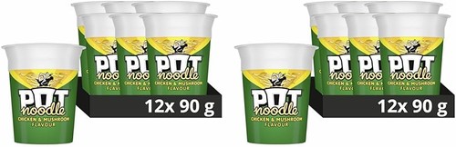 Pot noodle chicken mushroom - pot,