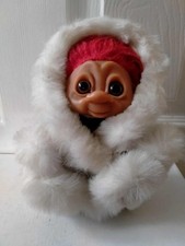 Vintage Christmas Winter Girl