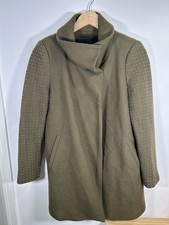 Zara Woman Khaki Wool Coat