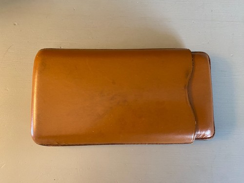 Vintage leather cigar - leather,