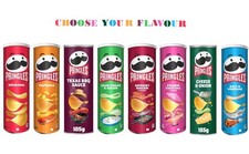 Pringles Crisps 185g-Amazing taste- Choose your desired Flavour