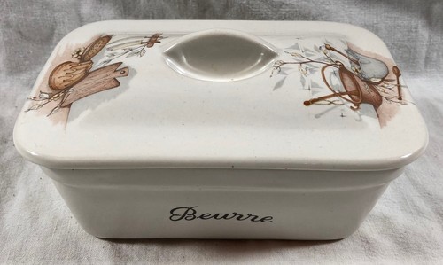 Vintage beurre ceramic butter - beurre,