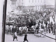Sheffield Wednesday 1907 FA Cup Winners - Picture of Fans On-Route to Match