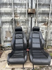 AUDI TT MK1 FRONT SEATS (PAIR) LEATHER HEATED 99-06  COUPE