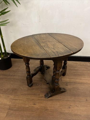 Antique small oval - small, oak