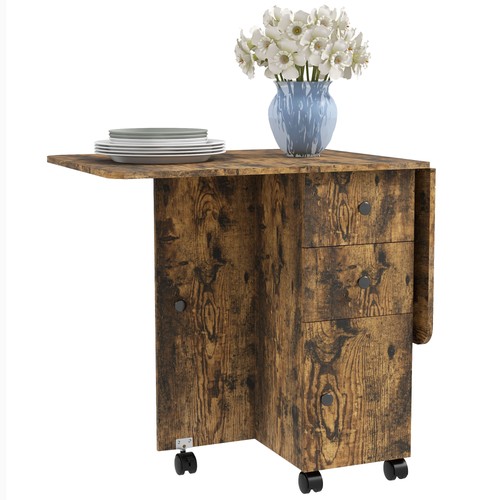 Homcom folding dining table - homcom,