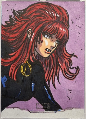 Black widow sketch 2025 - black,