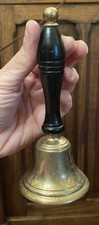 Antique brass school house - antique, 6"