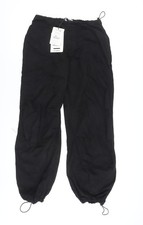 PULL&BEAR Women's Black Jogger
