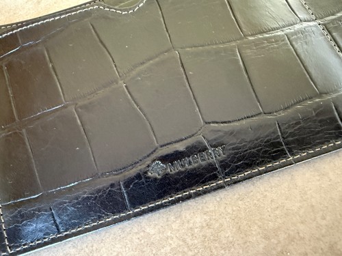 New mulberry black croc - mulberry,