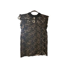 ZARA EUR M  BLACK LACE