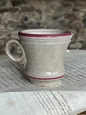 Antique French Brulot Coffee Cup Sarreguemines