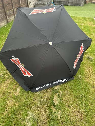 Budweiser parasol beer - parasol, pub