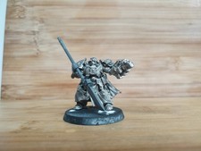 Space Marine 2QR Grey Knight Brother Captain Stern Metal Warhammer Conversion 
