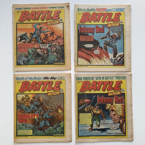 Battle action comic x4 march - action,