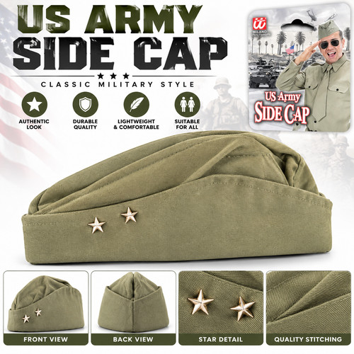 Army side cap military - side,