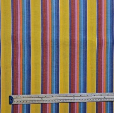 Rainbow Stripe Fabric Mexican