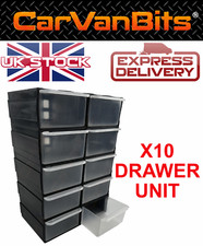 STORAGE CABINET HOME GARAGE MULTI DRAWER NAIL SCREW CRAFT BITS ORGANISER UNIT