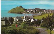 General View & Old Red Telephone Box, CRICCIETH, Caernarvonshire