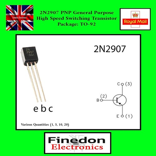 2n2907 general purpose - purpose, high