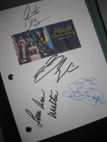 Abbott elementary signed - abbott,