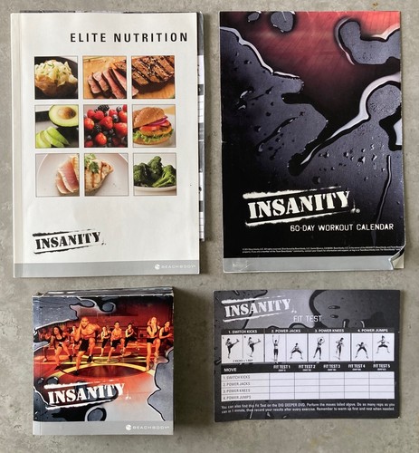Insanity beachbody workout dvd - beachbody,