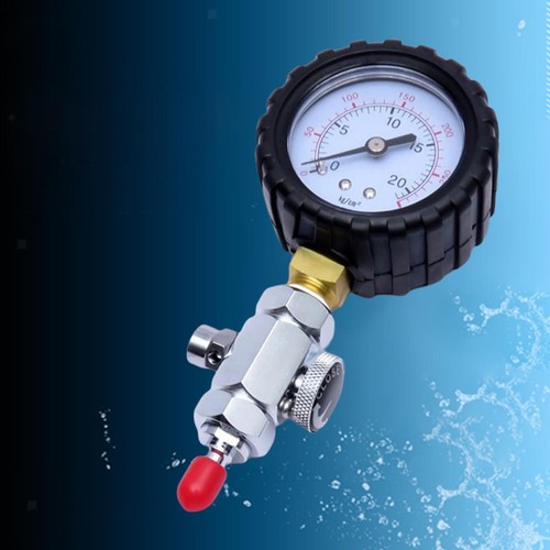 Copper scuba pressure gauge - scuba,