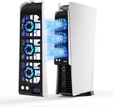 PS5 LED Cooling Fan w/USB Port