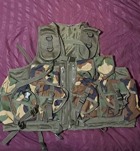 Mil tec assault vest - tec, erdl