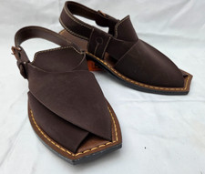 Peshawari by Bata Brown Suede