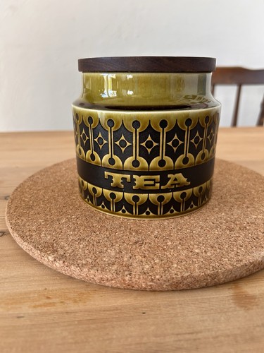 Vintage hornsea pottery green - vintage,