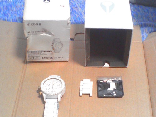 Nixon watch white - nixon,